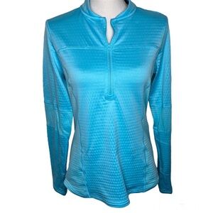 Under Armour Cold Gear Morning Mile 1/4 Zip Fitted Top Size Medium